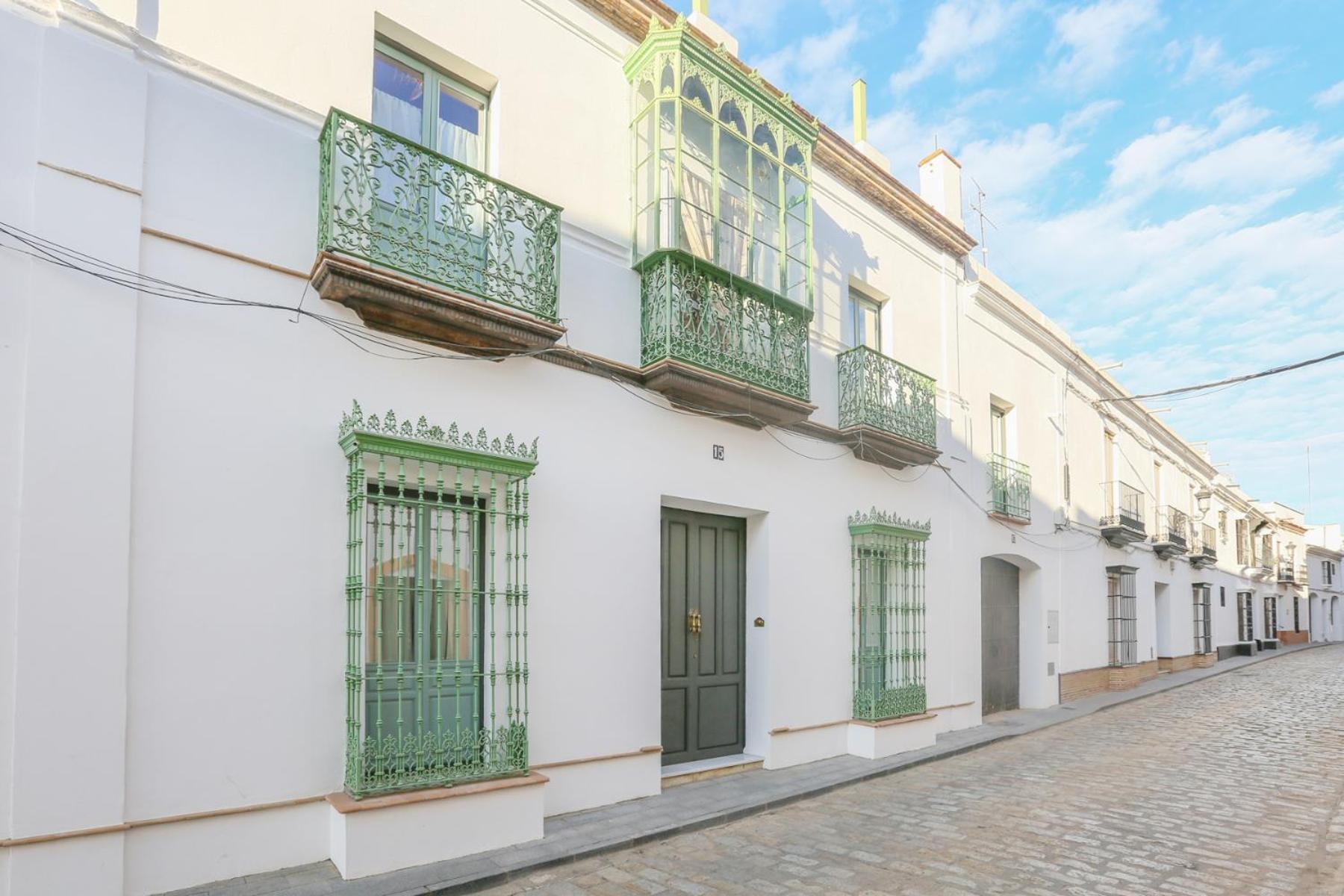 Pensjonat Casa Senorial Con Piscina. Casa Donna Isabel Peñaflor Zewnętrze zdjęcie